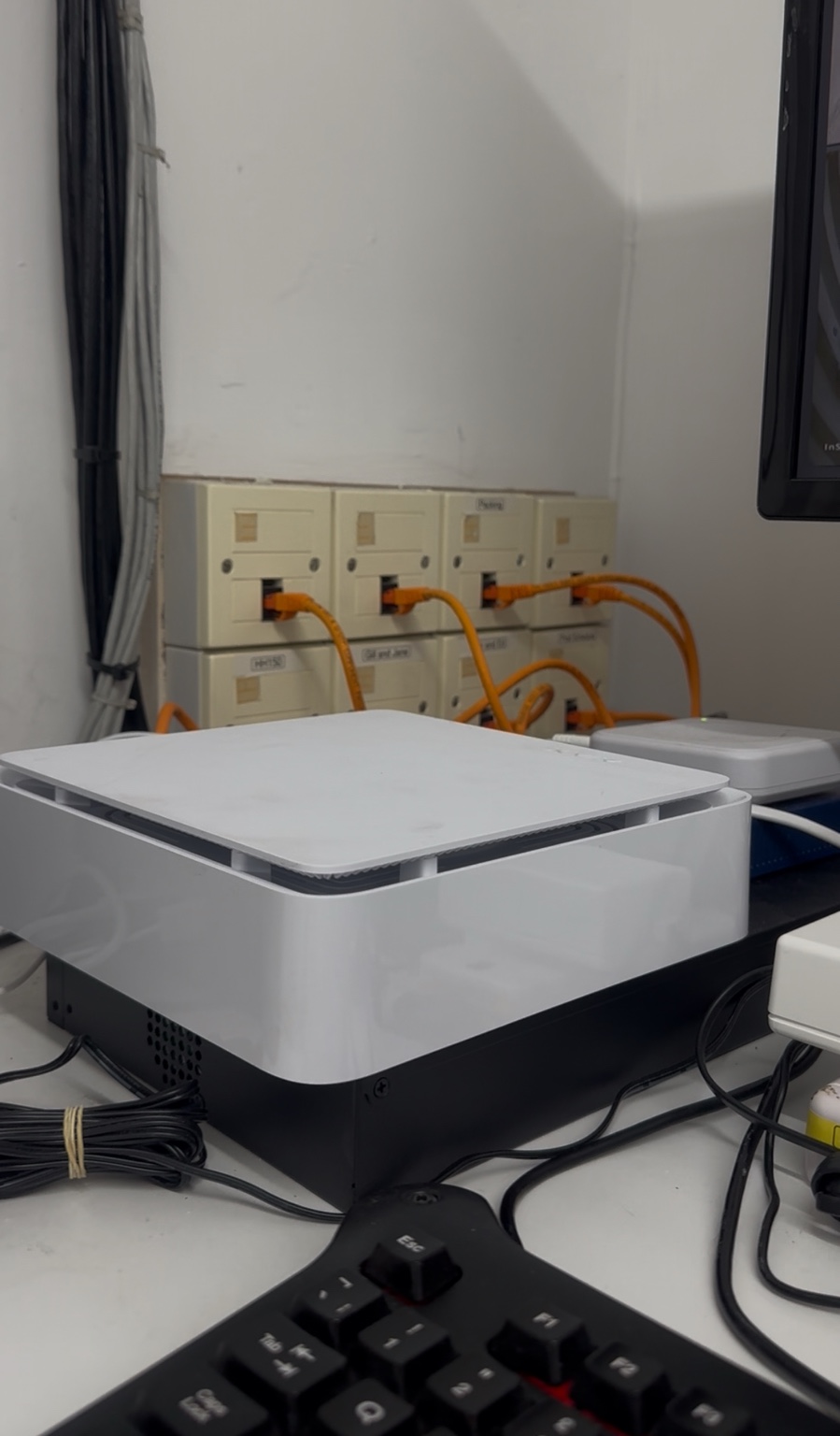 Commercial CCTV recorder installed at Bottle and Thyme