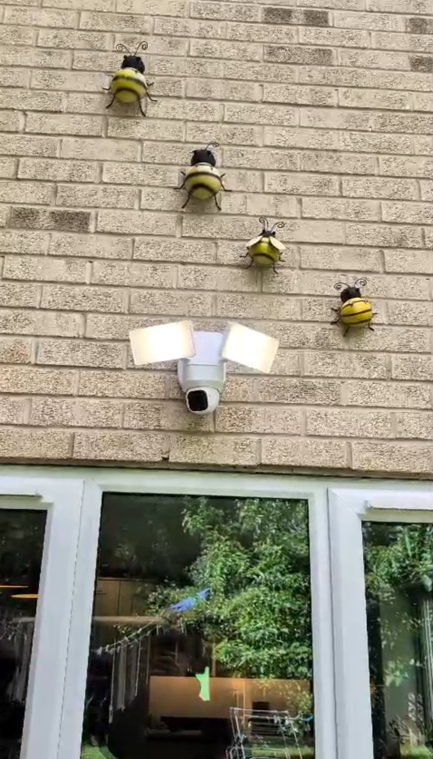 Smart floodlight CCTV camera installed in Chesterfield