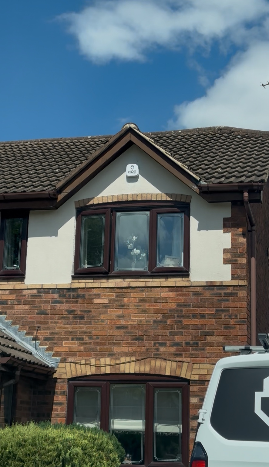 Chesterfield home with smart solar and floodlight CCTV installed by NOX