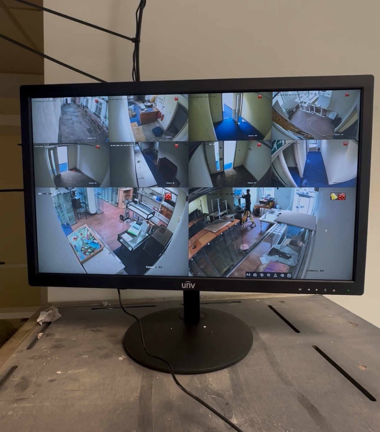 Professional multi-camera CCTV system configured by NOX