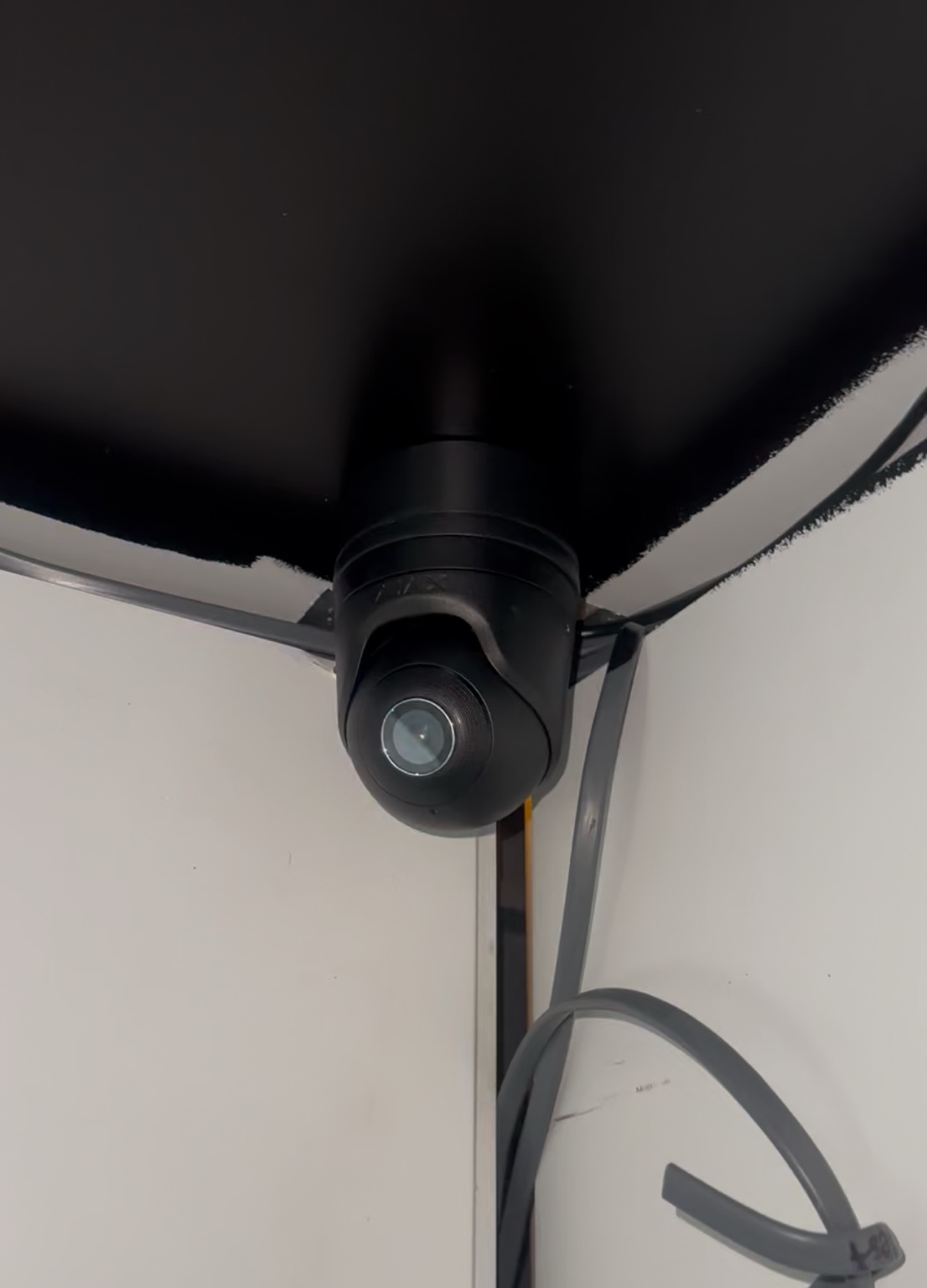 Black internal CCTV camera at The Tan Station